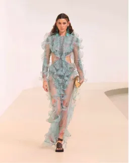 Zimmermann Illuminated Braided Maxi Dress Size 0/ AUS 8 for rent on The Volte - image 4