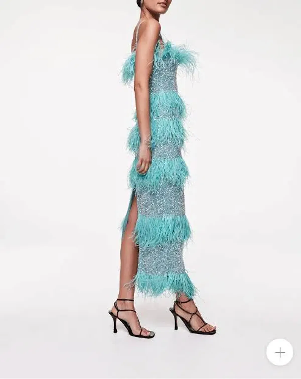 Rachel Gilbert Frenchy Dress Aqua 1/AU8 - Image 3