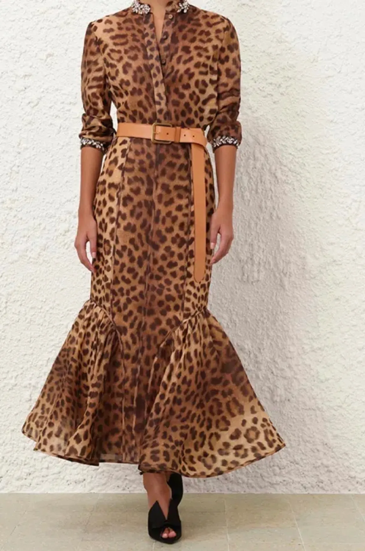 Zimmermann Crush Panelled Skirt Size 0/ AUS 8 - Image 6