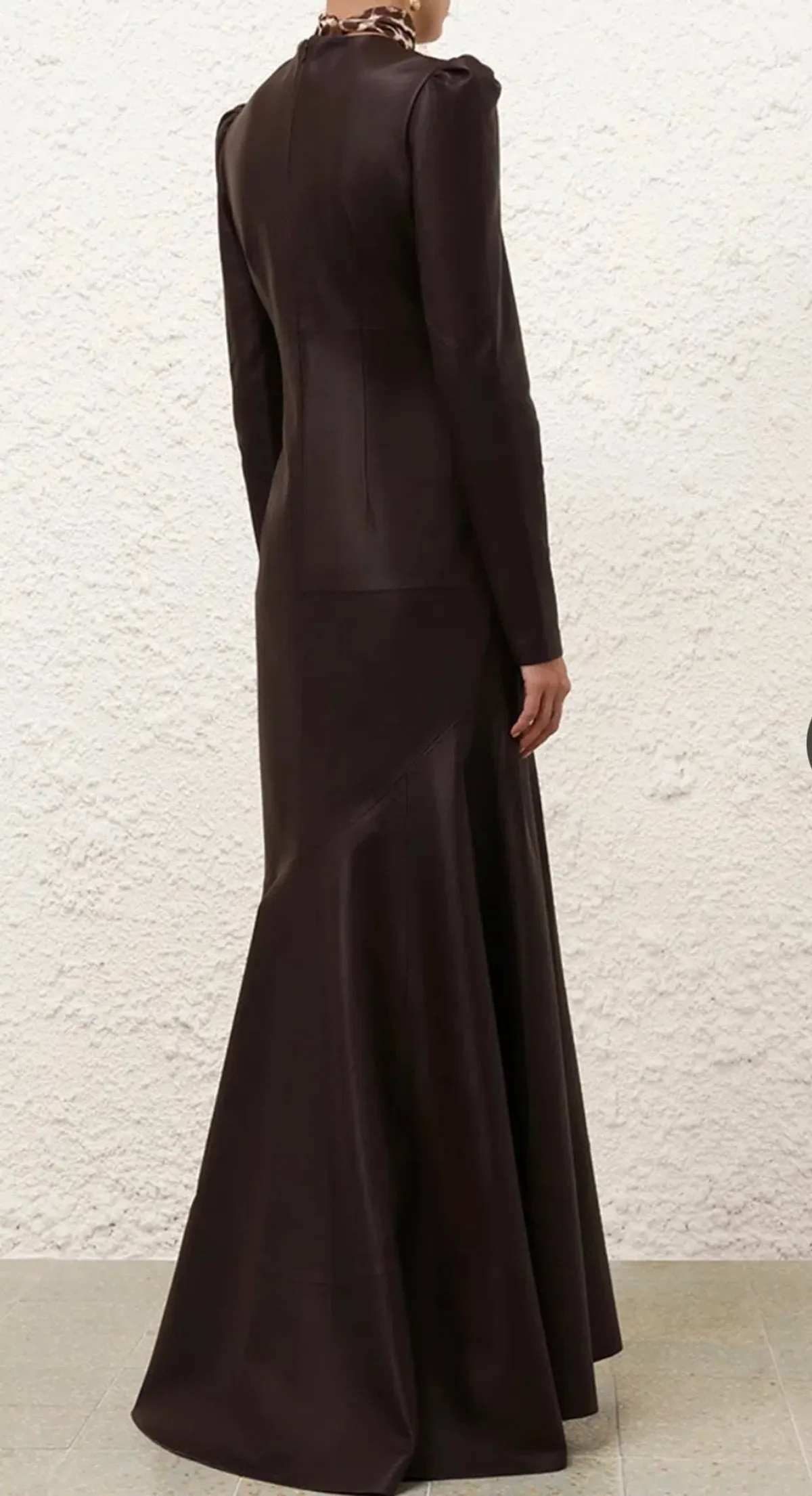 Zimmermann Illustration Leather Dress Size 0/AUS 8 - Image 3