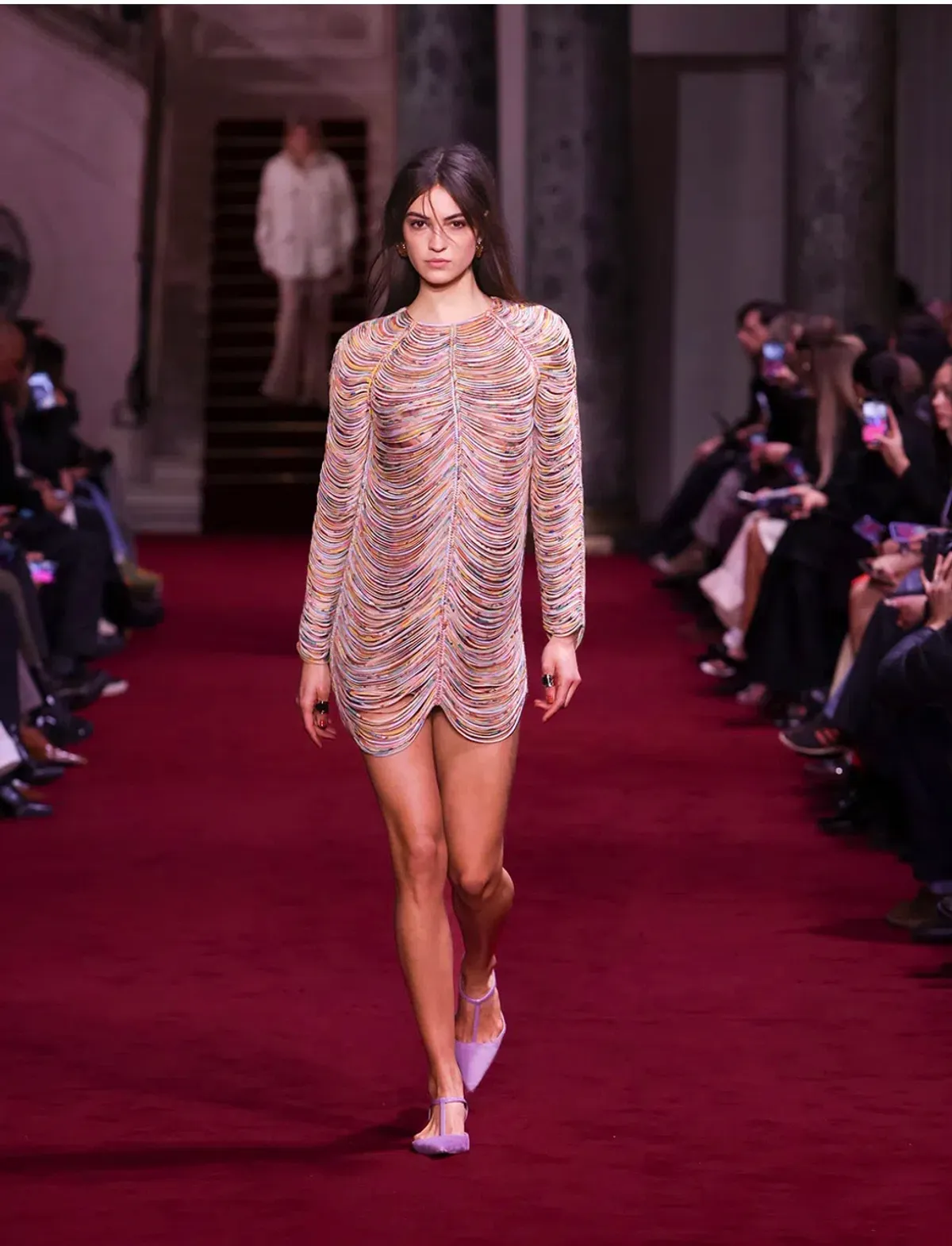 Zimmermann Pavillion Rouleaux Mini Dress Size 0/ AUS 8 for rent on The Volte - main image