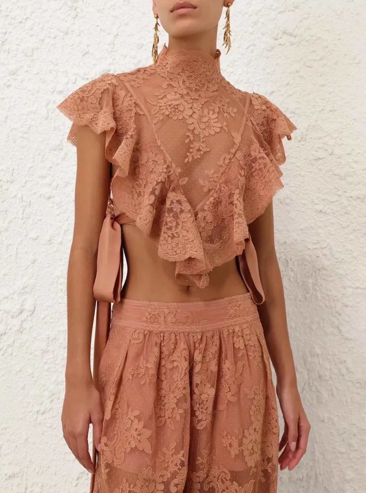 Zimmermann Luna Body Lace Size 1/ AUS 10 for rent on The Volte - main image