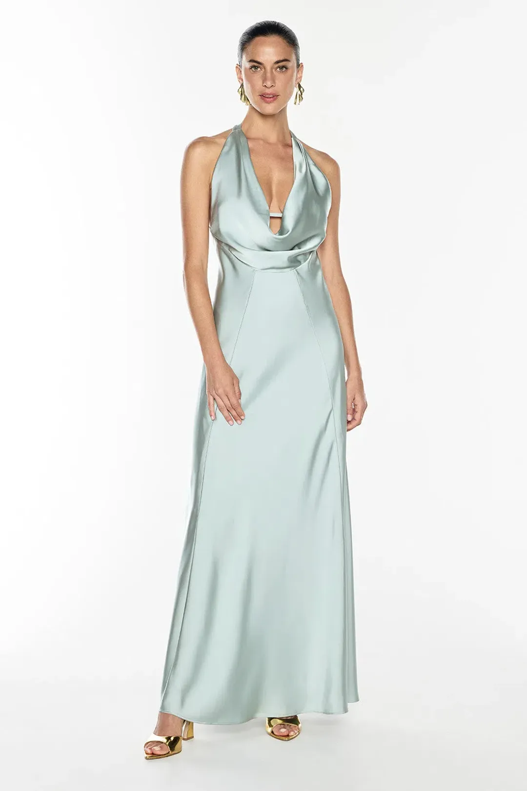 Manning Cartell Charmed Cowl Slip Dress 12 for rent on The Volte - main image