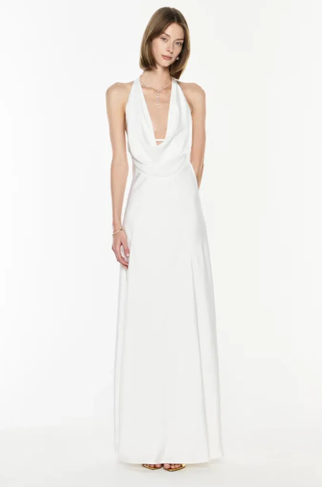 Manning Cartell Charmed Cowl Slip Dress 10 for rent on The Volte - main image