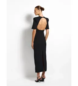 Effie Kats Evie Midi Dress Black Size 10 for rent on The Volte - image 4