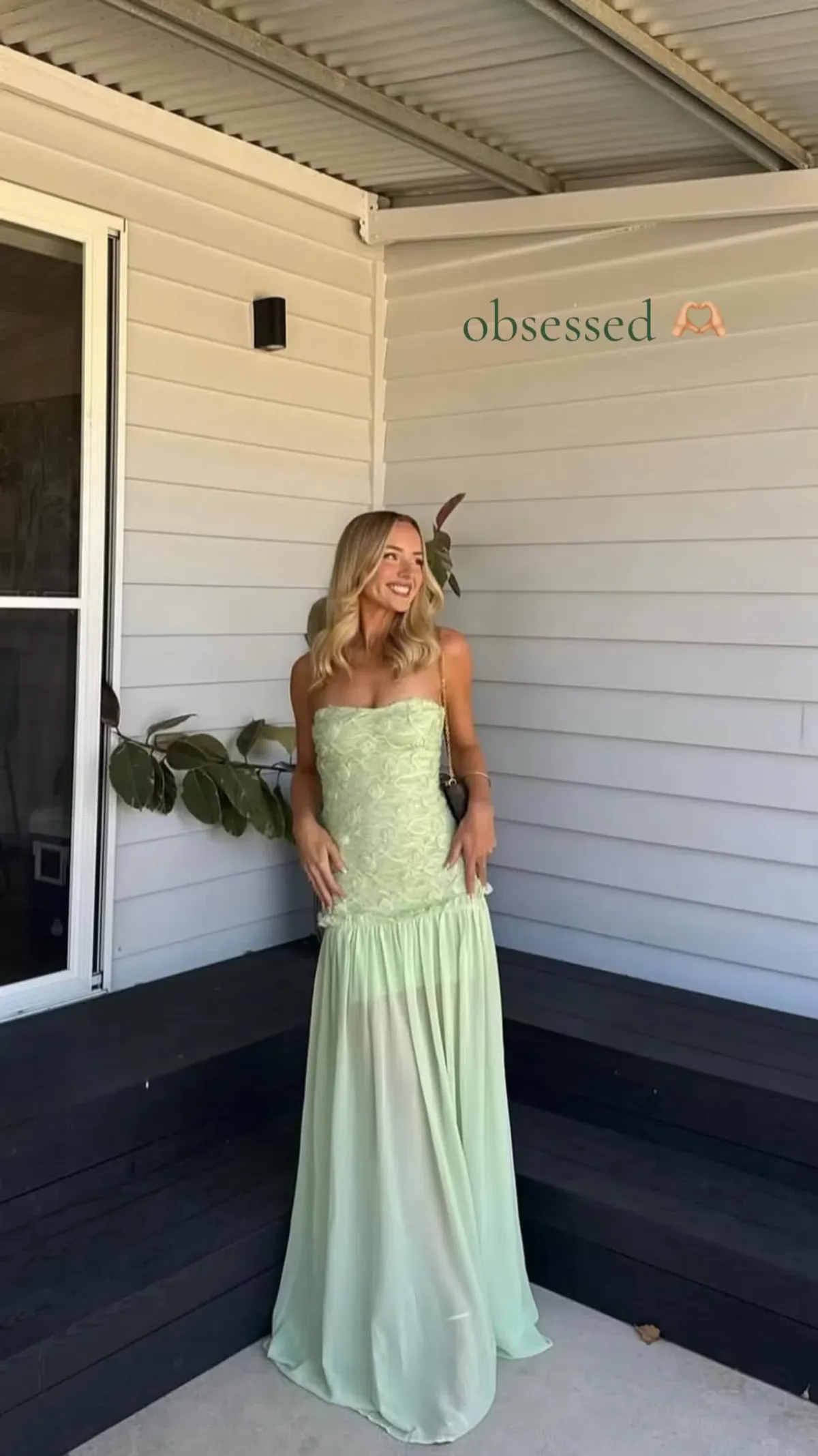 Jefre Sei Renata gown - Mint S - Image 2