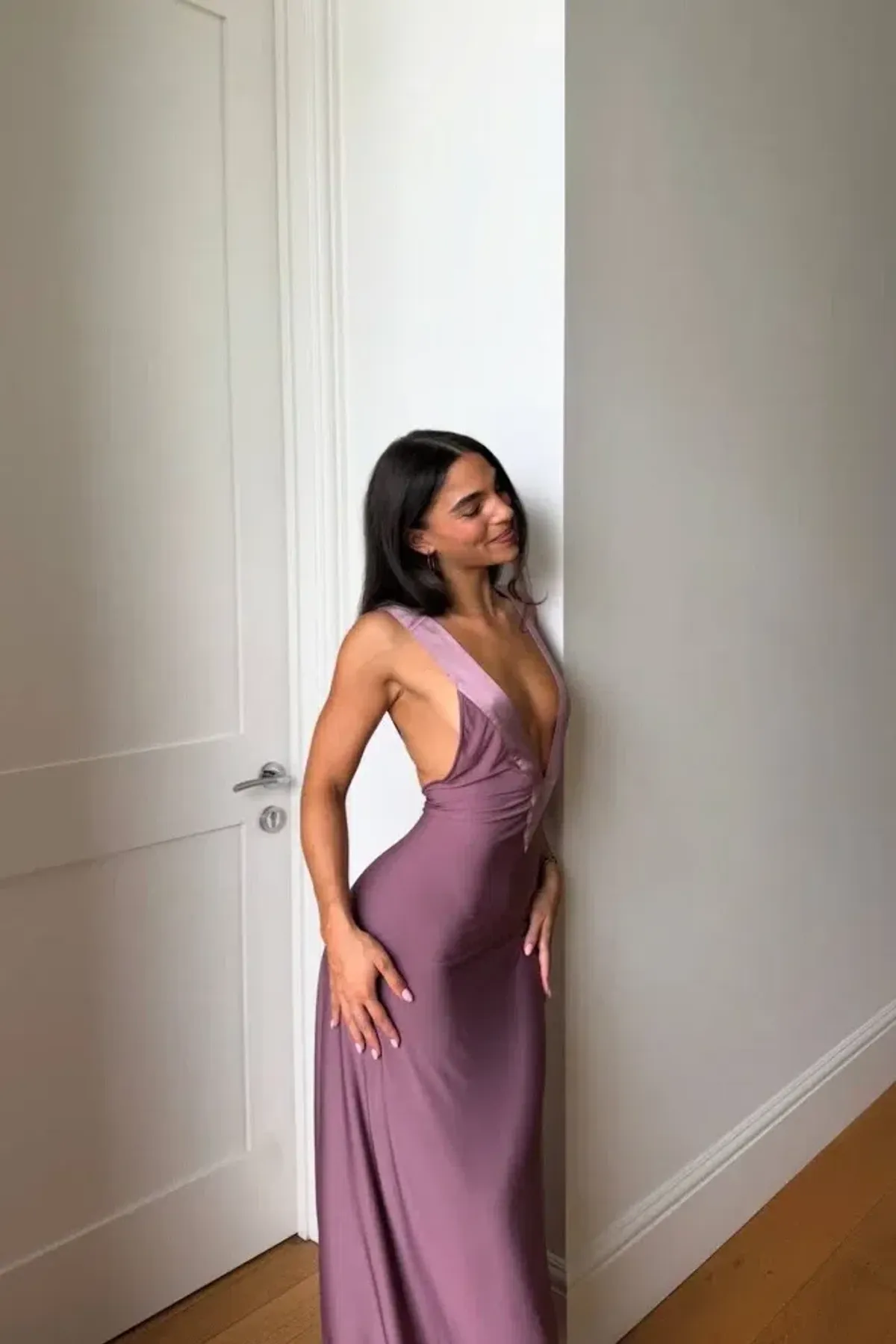 Ance Gria Rosa Gown Mauve - Image 4