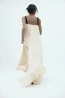 HARRIS TAPPER Bogart Dress Vanilla Silk 8 AU for rent on The Volte - image 6