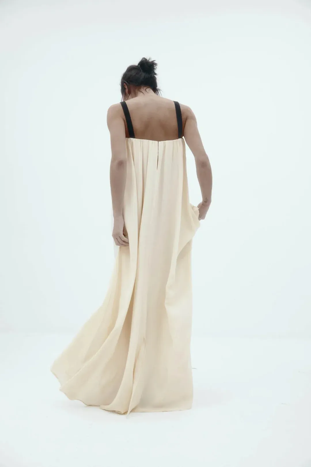 HARRIS TAPPER Bogart Dress Vanilla Silk 8 AU for rent on The Volte - main image