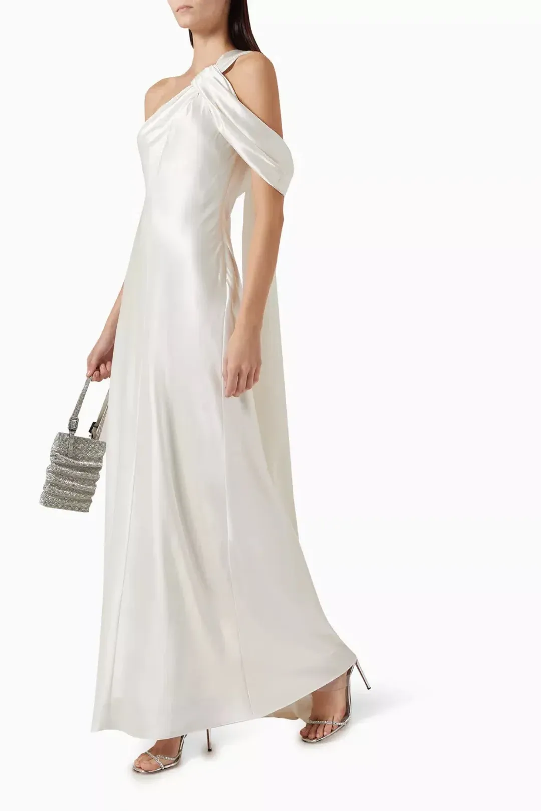 ACLER Ashbourne Gown Ivory Size 8 AU for rent on The Volte - main image