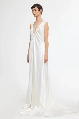 ACLER Patterson Gown Ivory 8 AU for rent on The Volte - image 7