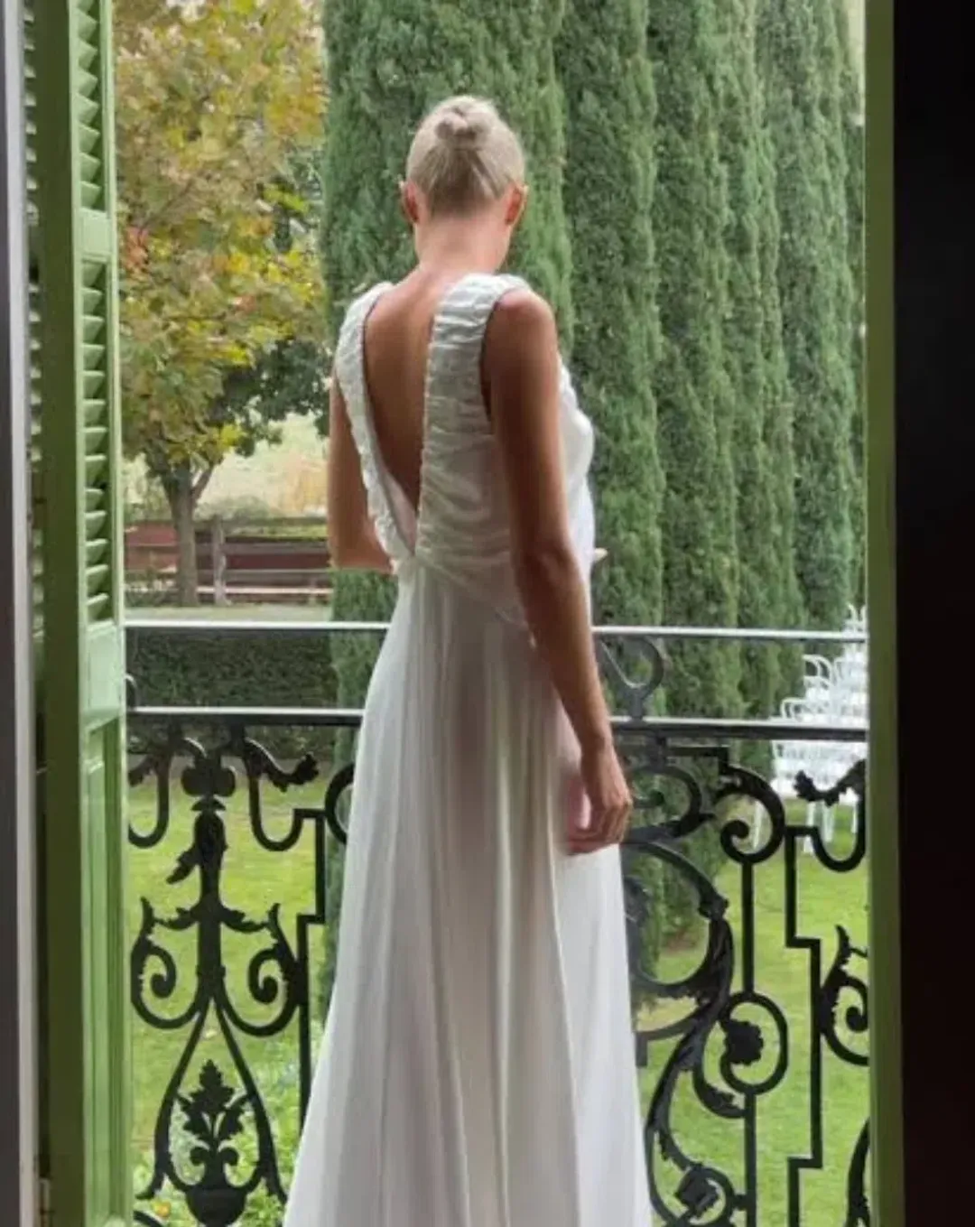 ACLER Patterson Gown Ivory 8 AU for rent on The Volte - main image