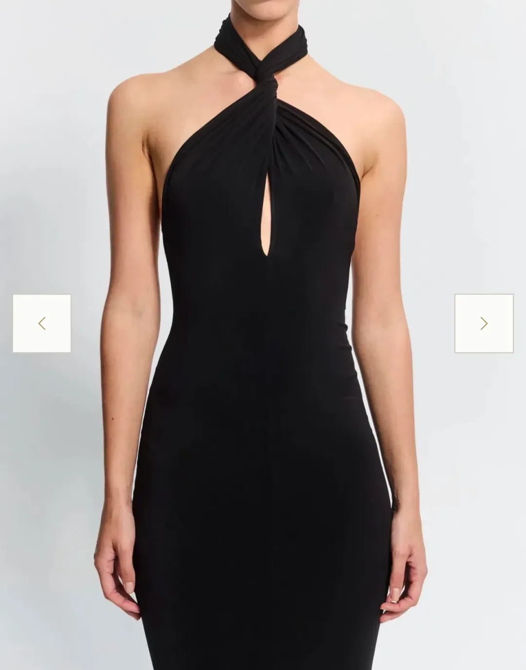 EFFIE KATS IDELLA GOWN | BLACK for rent on The Volte - main image
