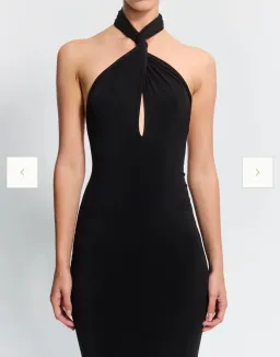 EFFIE KATS IDELLA GOWN | BLACK for rent on The Volte - image 3