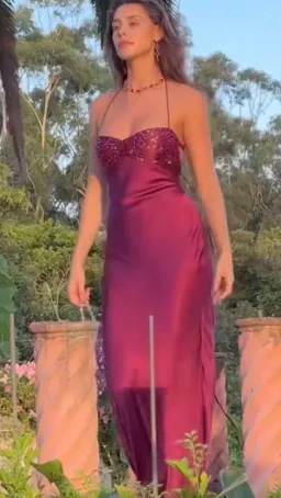 I am Delilah jade maxi dress for rent on The Volte - image 3