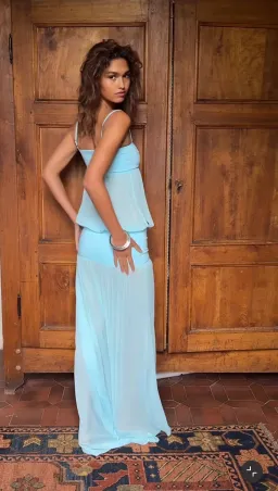 Ance gria Romeo maxi dress for rent on The Volte - image 3