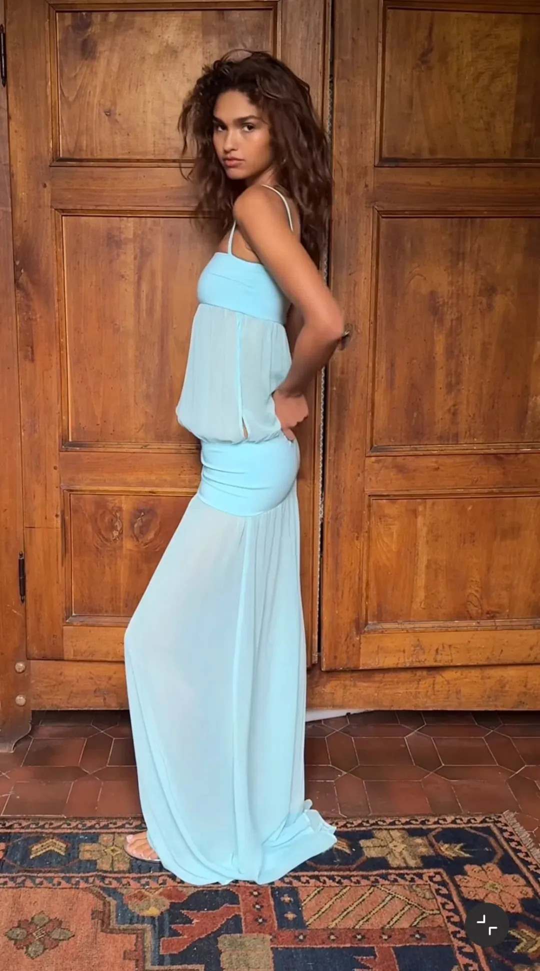 Ance gria Romeo maxi dress for rent on The Volte - main image