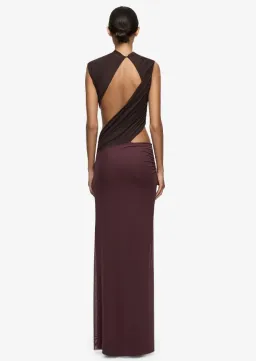 Bec and Bridge Conni Maxi in Dark Chocolate Size 8 for rent on The Volte - image 2