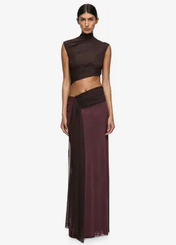 Bec and Bridge Conni Maxi in Dark Chocolate Size 8 for rent on The Volte - image 1