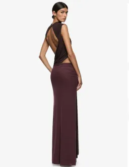 Bec and Bridge Conni Maxi in Dark Chocolate Size 8 for rent on The Volte - image 3
