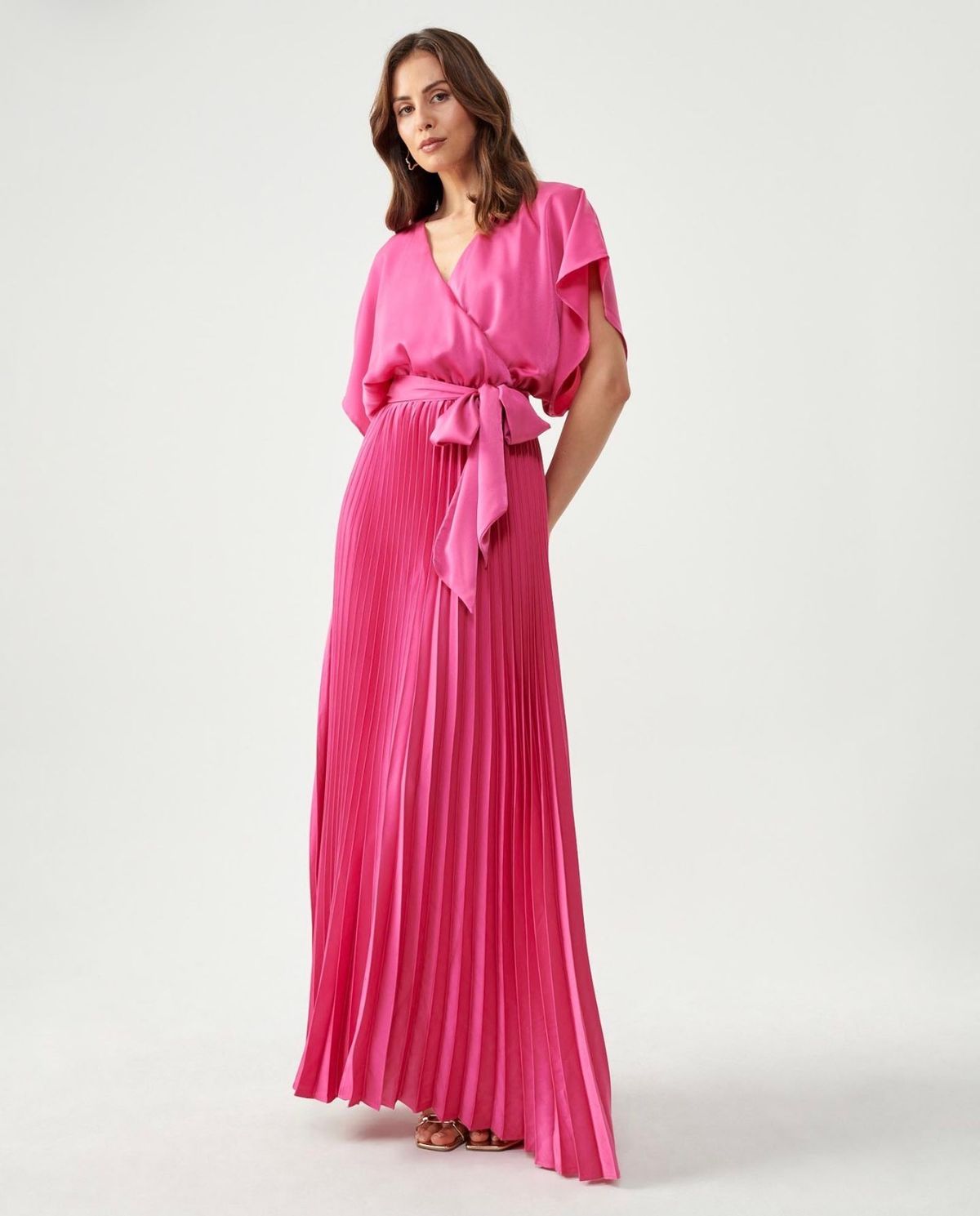 Tussah Meliora Maxi Dress Pink Size 14 - Image 3
