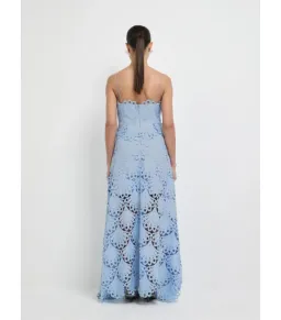 Sheike Ella Lace Maxi Dress Blue Size AU 18 for rent on The Volte - image 6