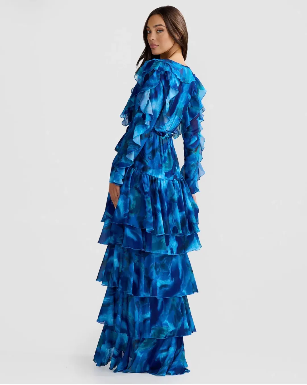 Derma Department Solana Dress Blue Size 18 for rent on The Volte - main image