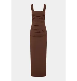 Sir Dahlia Brown Dress for rent on The Volte - image 5