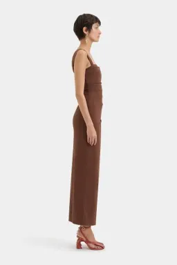 Sir Dahlia Brown Dress for rent on The Volte - image 4