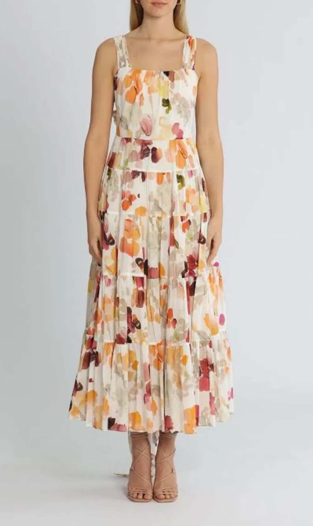 Aje Dassia Maxi Dress Size 16 for rent on The Volte - main image
