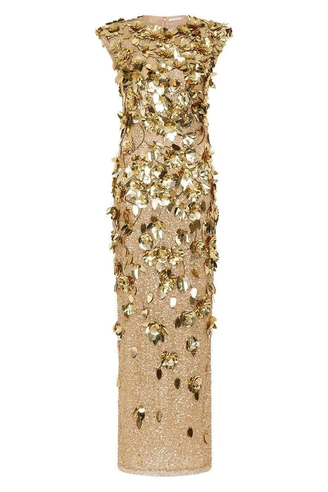 Rachel Gilbert Hugo Gown Gold 3/AU12 for rent on The Volte - main image