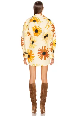 Jacquemus La Collectionneuse Yellow Dress Size 38 / AU 10 for rent on The Volte - image 2
