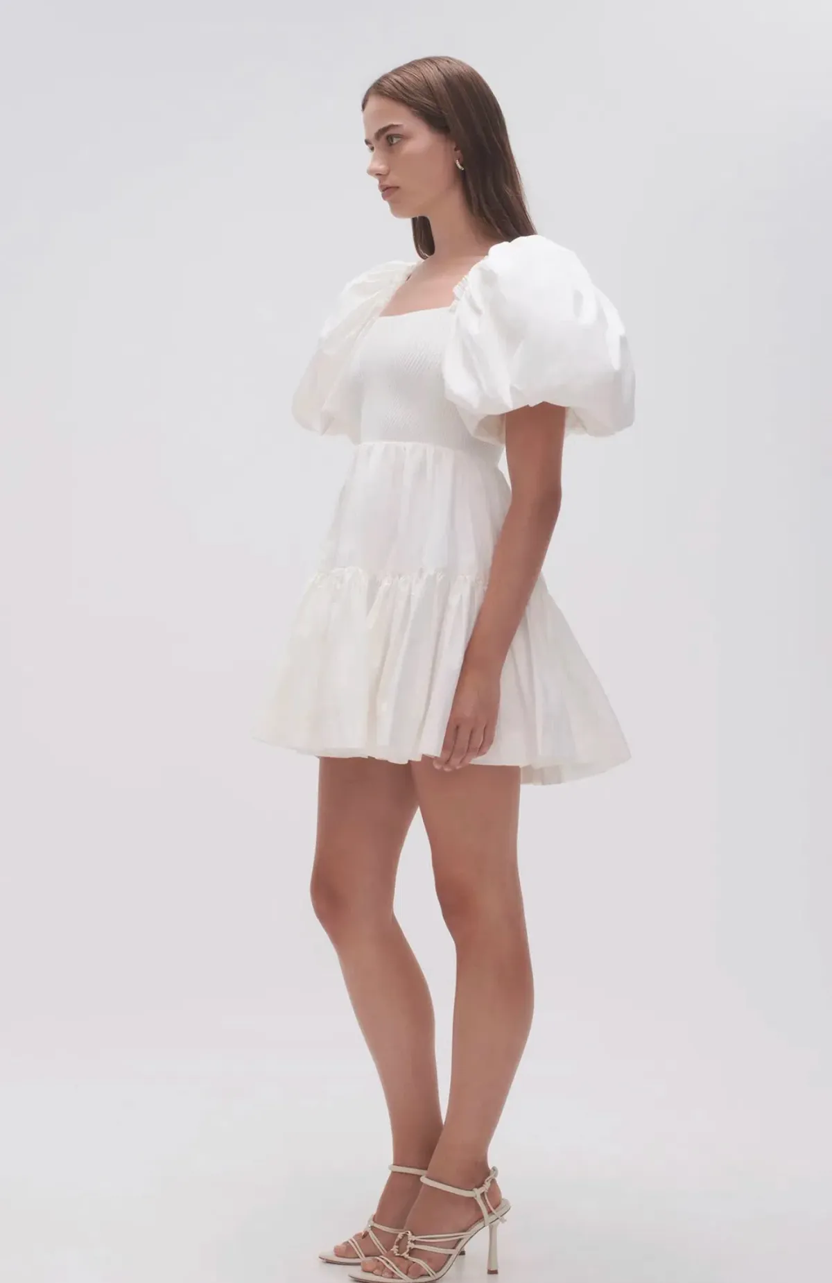 AJE CASA PUFF SLEEVE MINI DRESS - Image 2
