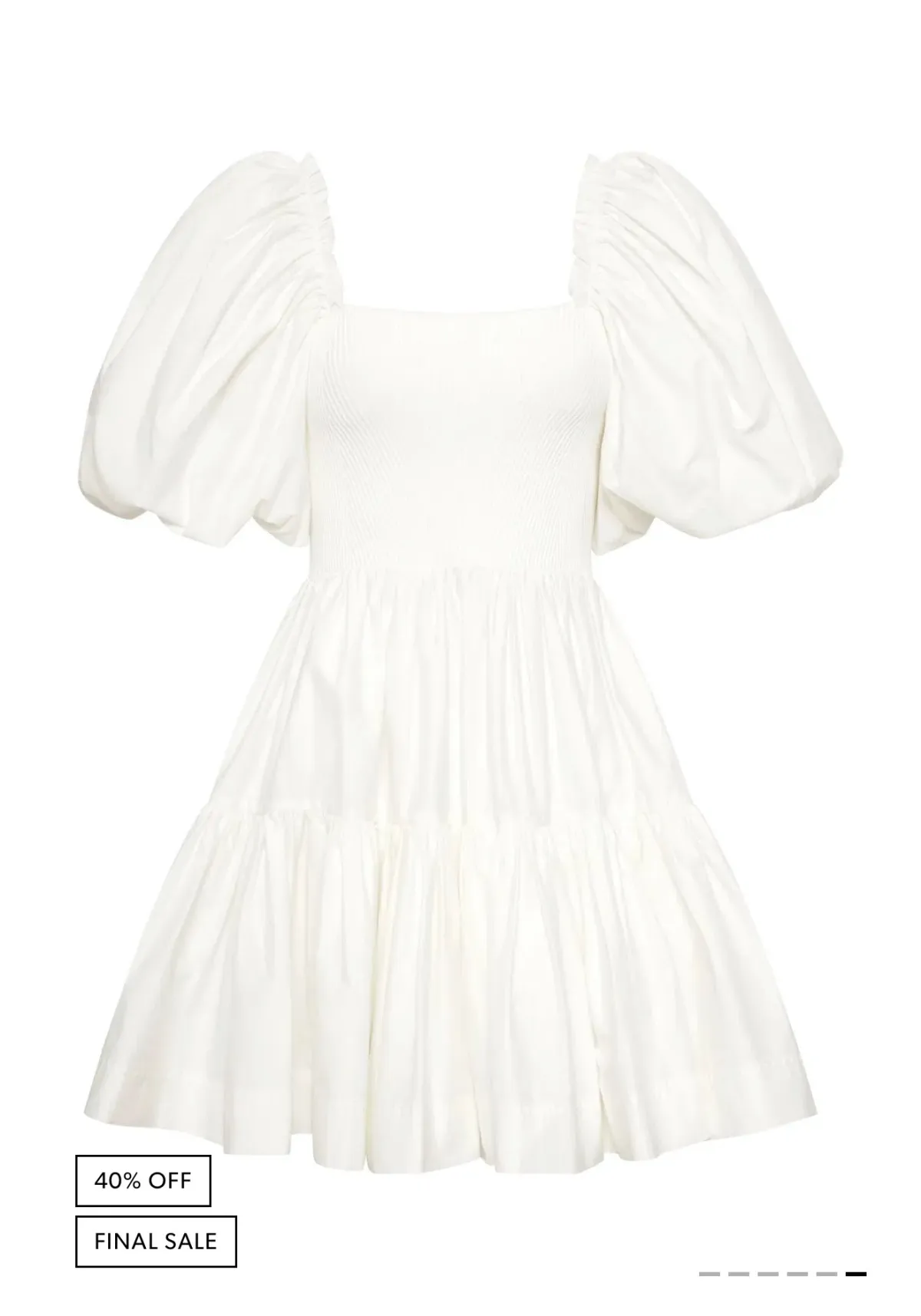 AJE CASA PUFF SLEEVE MINI DRESS - Image 6