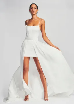 Retrofete evalina dress in size xs for rent on The Volte - image 3