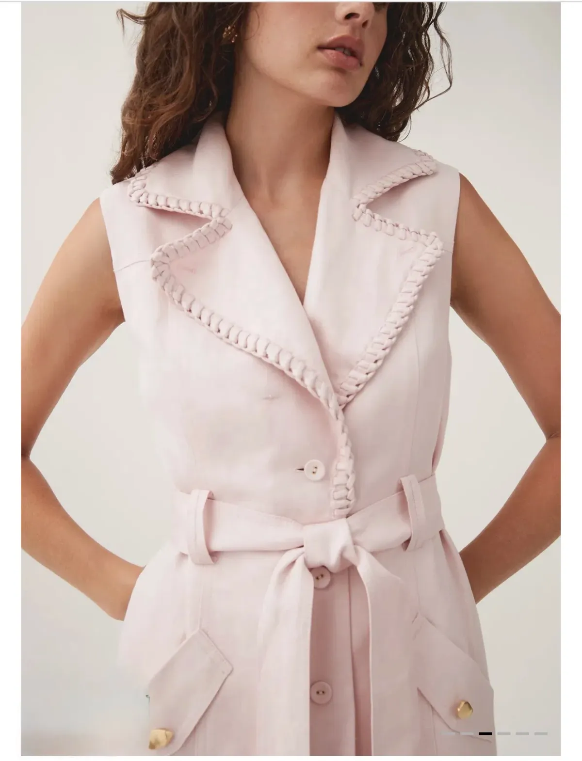 AJE ENCOMPASS UTILITY MINI DRESS Size 16 - Image 2