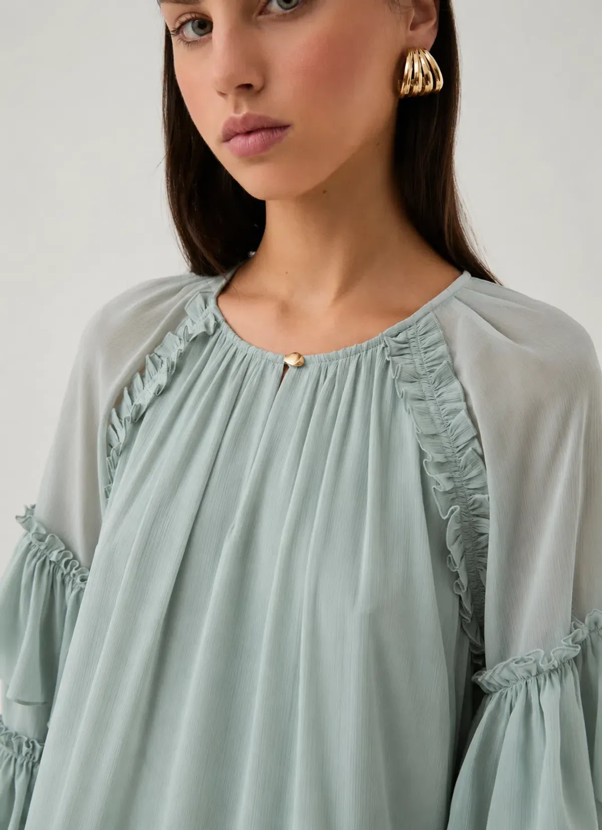 AJE MINA MINI DRESS GREEN 16 - Image 5