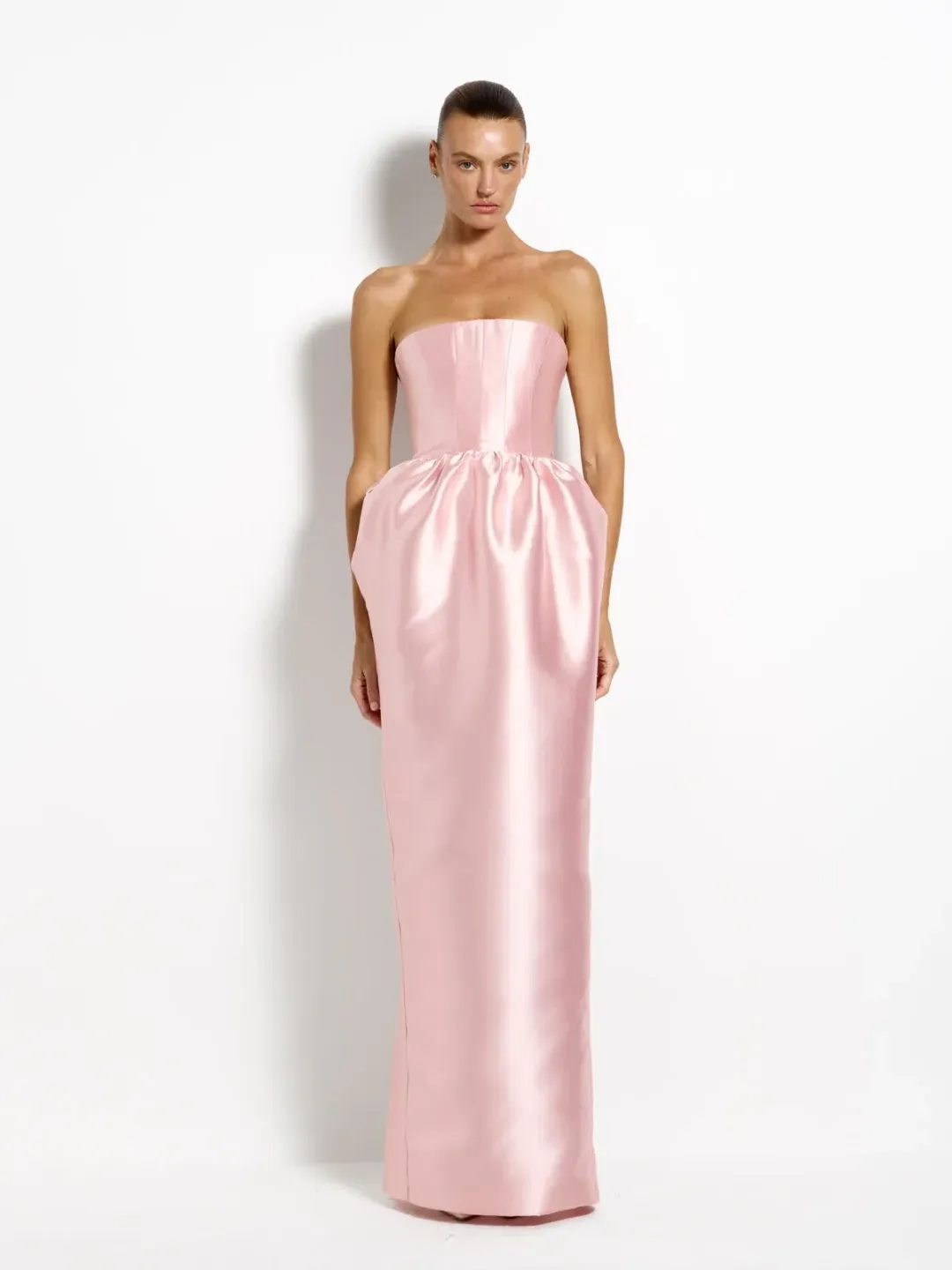Effie Kats Peyton Gown - Blush for rent on The Volte - main image