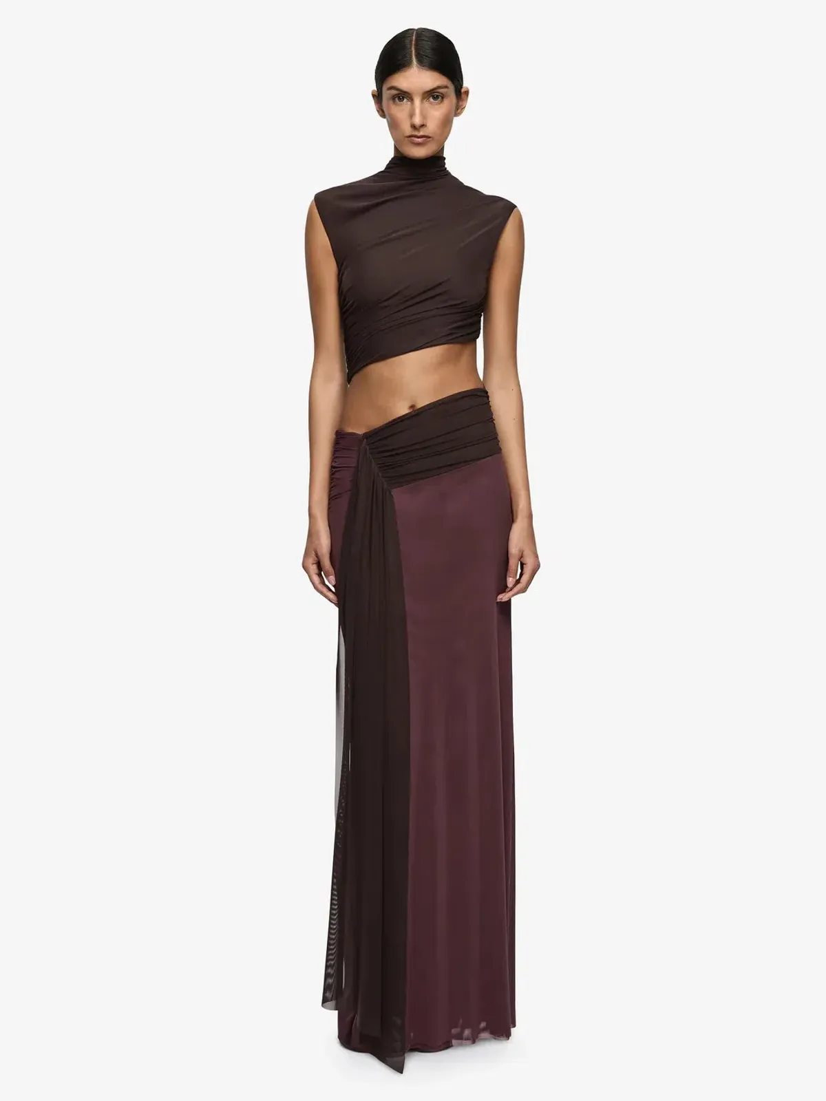 Bec and Bridge Conni Asym Midi Dress Size 6 - Image 4