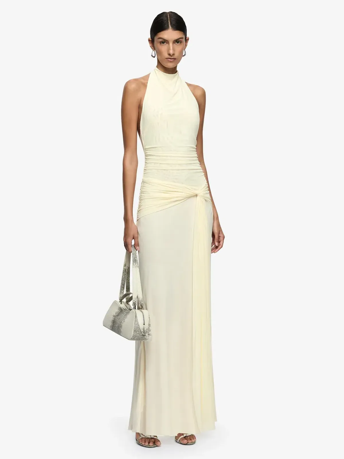 Bec and Bridge Jasmin Maxi Dress in Butter Yellow Size 6 - Image 2