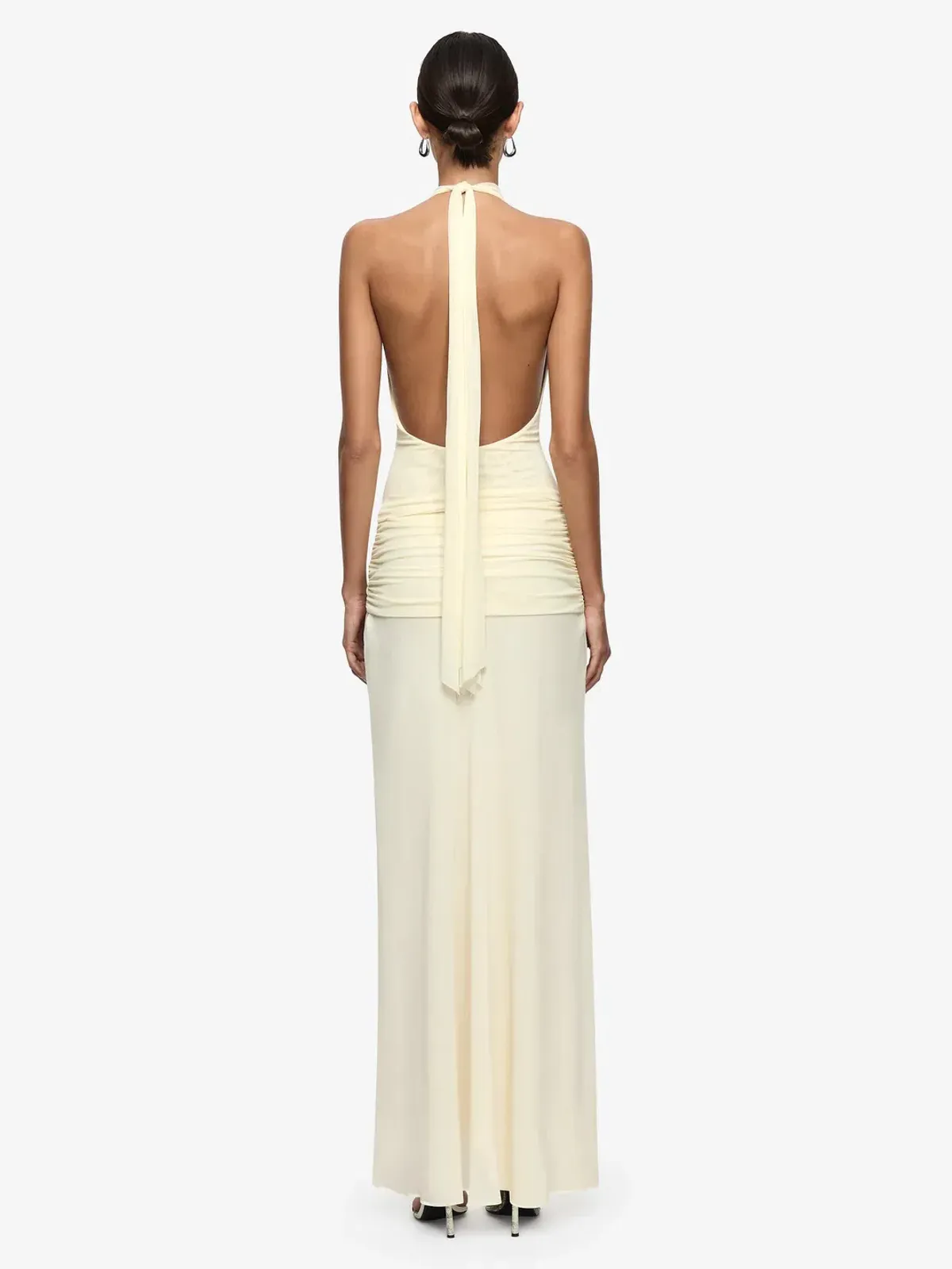 Bec and Bridge Jasmin Maxi Dress in Butter Yellow Size 12 - Image 5