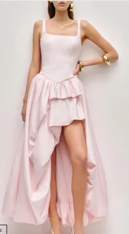 Aje Alani Bubble Hem Dress for rent on The Volte - image 1