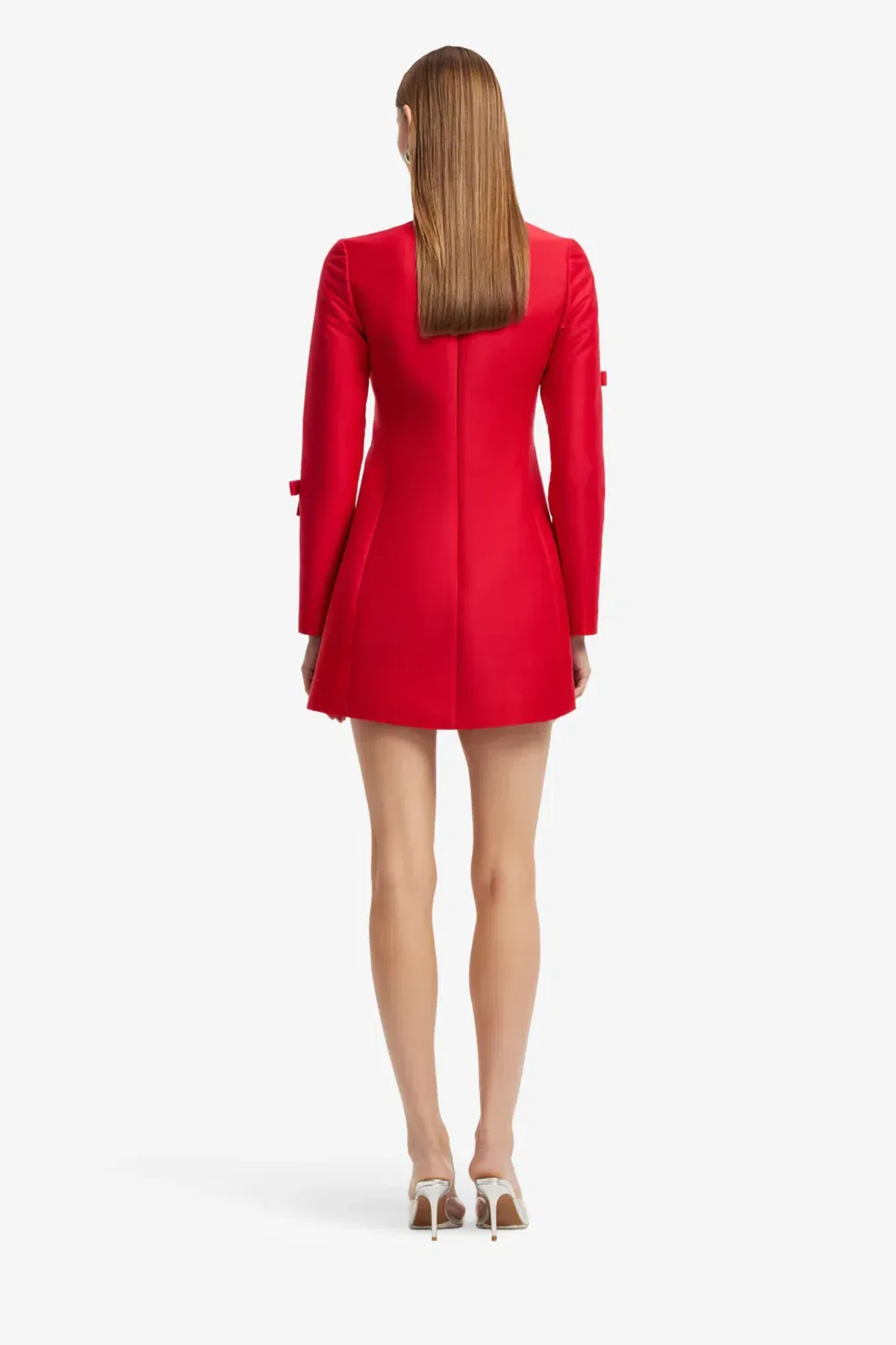 Leo Lin Aliza Bow- Red 10 - Image 2