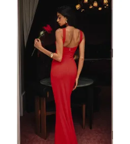 Nookie Viva 2 Way Gown in Cherry Size M/AU10 for rent on The Volte - image 3
