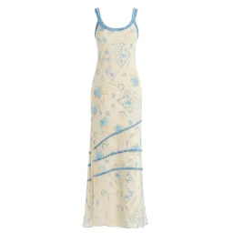 SIR Cecile Ruffle Slip Dress for rent on The Volte - image 2