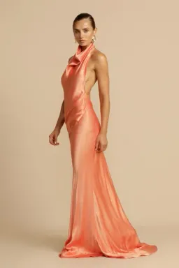 ARCINA ORI GAIA DRESS PAPAYA SIZE 10 for rent on The Volte - image 3