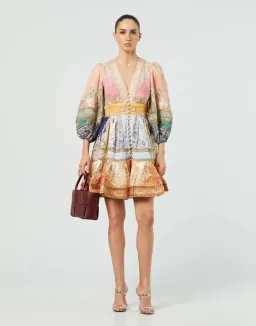 Zimmermann Anneke Lantern Mini Dress Size 1 AU 10 for rent on The Volte - image 2