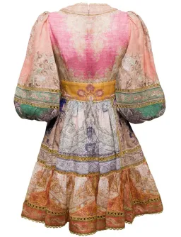 Zimmermann Anneke Lantern Mini Dress Size 1 AU 10 for rent on The Volte - image 3