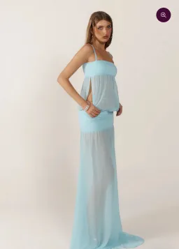ANCE GRIA ROMEO GOWN IN AQUA BLUE for rent on The Volte - image 3