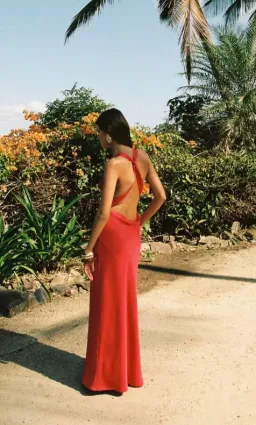 Kookai Palermo Cowl Maxi Dress for rent on The Volte - image 1